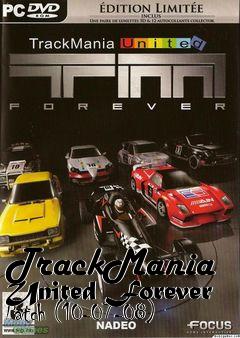 Box art for TrackMania United Forever Patch (10-07-08)