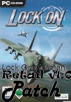 Box art for Lock On German Retail v1.01 Patch