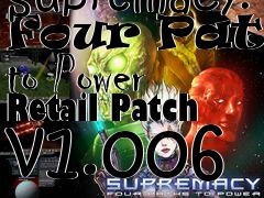 Box art for Supremacy: Four Paths to Power Retail Patch v1.006