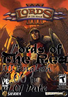Box art for Lords of the Realm III English v1.00 to v1.01 Patc