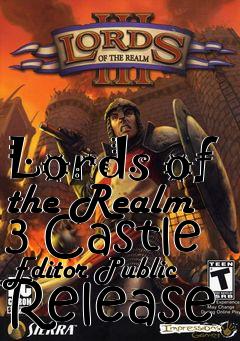 Box art for Lords of the Realm 3 Castle Editor Public Release
