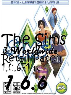 Box art for The Sims 3 Worldwide Retail Patch 1.0.631 to 1.6.6