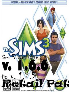 Box art for Sims 3 Worldwide v. 1.6.6 to v. 1.7.9 Retail Patch