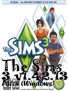 Box art for The Sims 3 v1.42.130 Patch (Windows)