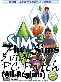 Box art for The Sims 3 v1.34.27 PC Patch (All Regions)