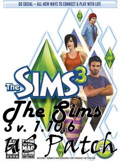 Box art for The Sims 3 v. 1.10.6 US Patch