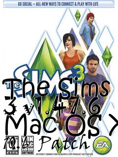 Box art for The Sims 3 v1.47.6 Mac OS X 10.6  Patch