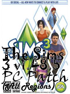 Box art for The Sims 3 v1.48.5 PC Patch (All Regions)