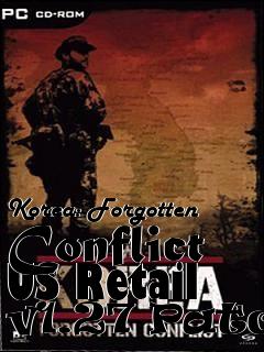 Box art for Korea: Forgotten Conflict US Retail v1.27 Patch