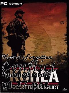 Box art for Korea: Forgotten Conflict Spanish retail v1.27 pat