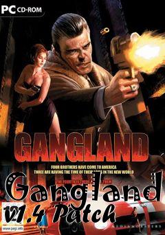 Box art for Gangland v1.4 Patch