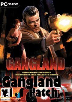 Box art for Gangland v1.1 Patch