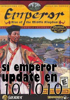 Box art for si emperor update en 10 1010