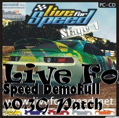 Box art for Live For Speed DemoFull v0.3G Patch