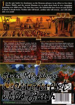 Box art for Seven Kingdoms: Conquest v1.04 Patch