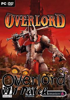 Box art for Overlord v1.1 Patch