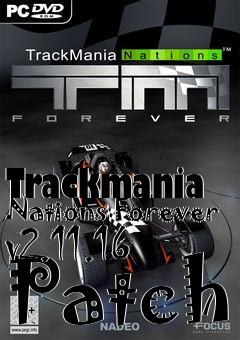 Box art for Trackmania Nations Forever v2.11.16 Patch