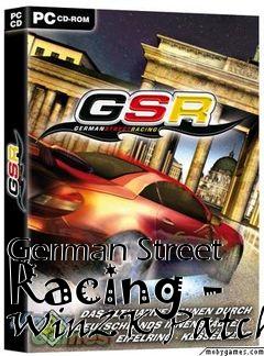 Box art for German Street Racing - Win2K Patch