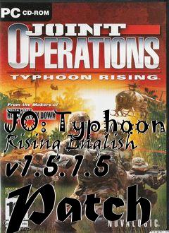 Box art for JO: Typhoon Rising English v1.5.1.5 Patch