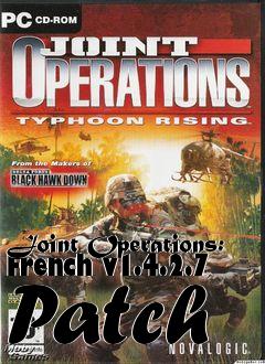 Box art for Joint Operations: French v1.4.2.7 Patch