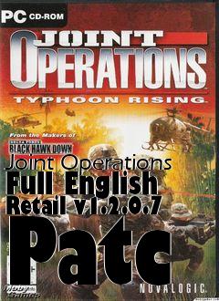 Box art for Joint Operations Full English Retail v1.2.0.7 Patc