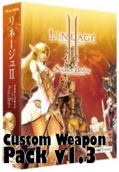 Box art for Custom Weapon Pack v1.3