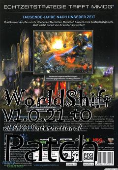 Box art for WorldShift v1.0.21 to v1.0.23 International Patch