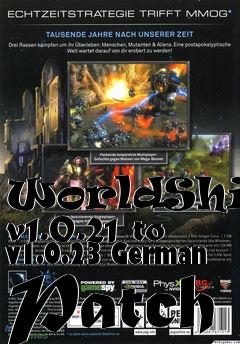 Box art for WorldShift v1.0.21 to v1.0.23 German Patch