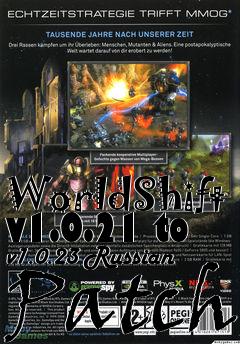 Box art for WorldShift v1.0.21 to v1.0.23 Russian Patch