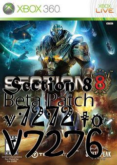 Box art for Section 8 Beta Patch v7272 to v7276