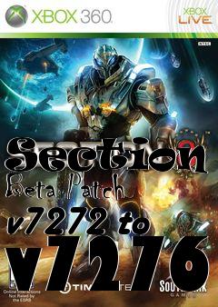 Box art for Section 8 Beta Patch v7272 to v7276