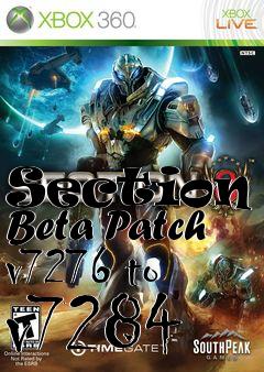 Box art for Section 8 Beta Patch v7276 to v7284