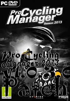 Box art for Pro Cycling Manager 2013 v1.0.3.0 Patch