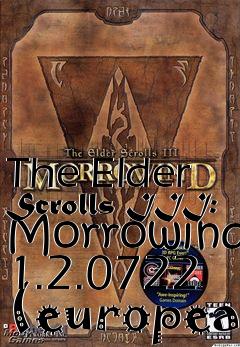 Box art for The Elder Scrolls III: Morrowind 1.2.0722 (europea