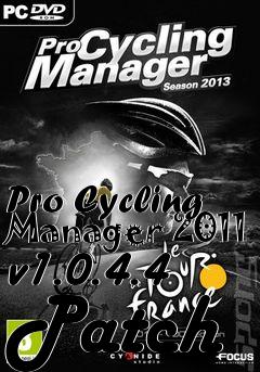 Box art for Pro Cycling Manager 2011 v1.0.4.4 Patch