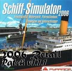 Box art for Ship Simulator 2006 Retail Patch v1.1.1