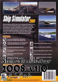 Box art for Ship Simulator 2008 v1.0 to v1.3 Patch