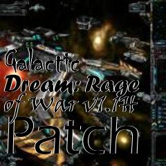 Box art for Galactic Dream: Rage of War v1.1H Patch