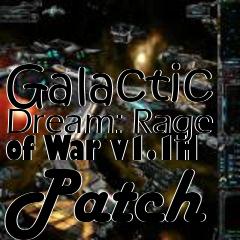 Box art for Galactic Dream: Rage of War v1.1H Patch