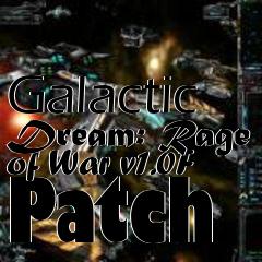 Box art for Galactic Dream: Rage of War v1.0F Patch