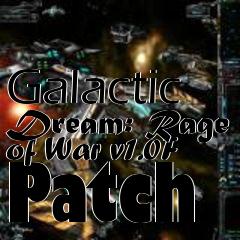 Box art for Galactic Dream: Rage of War v1.0F Patch