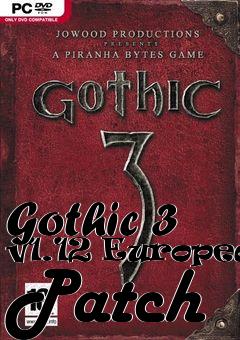 Box art for Gothic 3 v1.12 European Patch