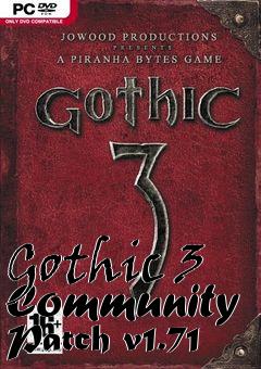 Box art for Gothic 3 Community Patch v1.71