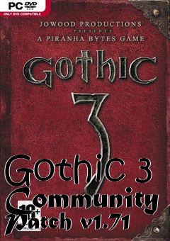 Box art for Gothic 3 Community Patch v1.71