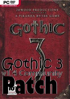 Box art for Gothic 3 v1.4 Community Patch