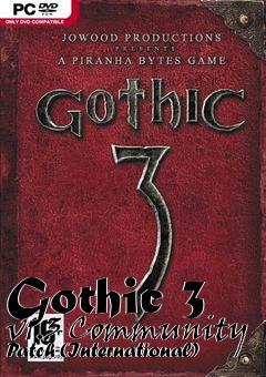 Box art for Gothic 3 v1.3 Community Patch (International)