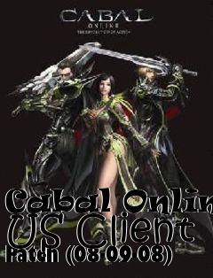 Box art for Cabal Online US Client Patch (08-09-08)