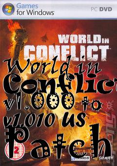 Box art for World in Conflict v1.000 to v1.010 US Patch