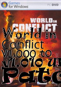 Box art for World in Conflict v1.000 to v1.010 UK Patch