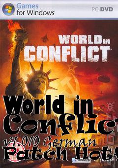 Box art for World in Conflict v1.010 German Patch Hotfix